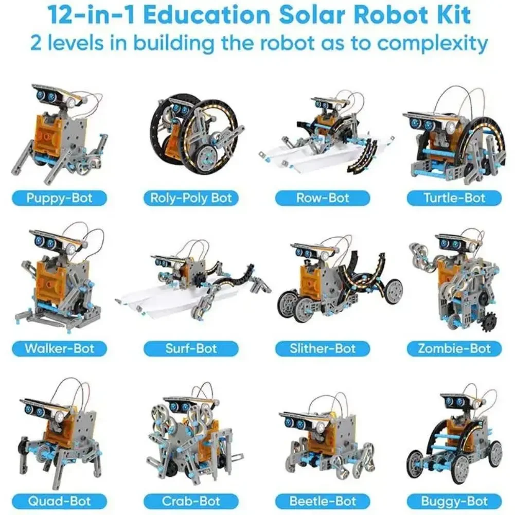 Kit de ciencia Robot con energ - Diy Electronics Game reseña y precio